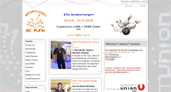 Desktop Screenshot of bowling.sportunion.at