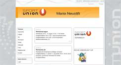 Desktop Screenshot of marianeustift.sportunion.at