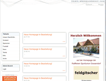 Tablet Screenshot of gossendorf.sportunion.at