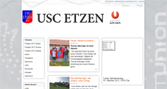 Desktop Screenshot of etzen.sportunion.at