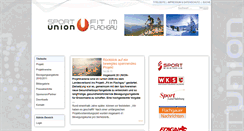 Desktop Screenshot of fitimflachgau.sportunion.at