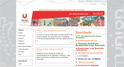 Desktop Screenshot of leonding.sportunion.at
