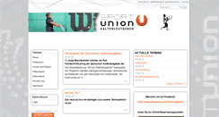 Desktop Screenshot of kaltenleutgeben.sportunion.at