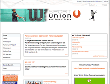Tablet Screenshot of kaltenleutgeben.sportunion.at